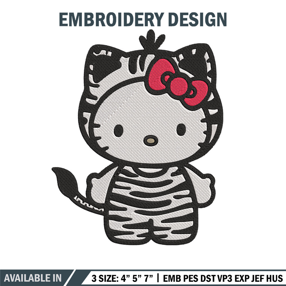 Hello Kitty sticker Embroidery Design, Hello kitty Embroidery, Embroidery File, Anime Embroidery, Digital download.jpg