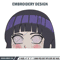Hinata chibi Embroidery Design, Naruto Embroidery, Embroidery File, Anime Embroidery, Anime shirt, Digital download.jpg