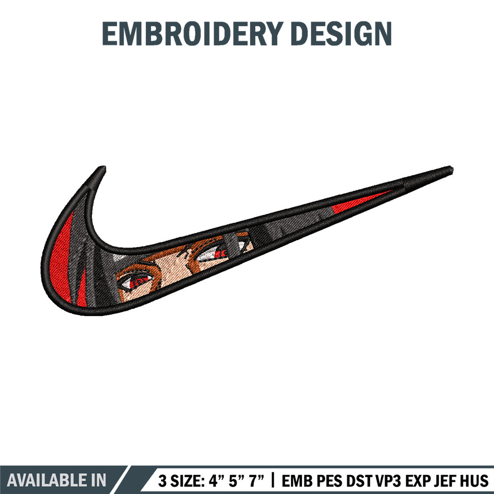 Itachi eyes nike embroidery design, Naruto embroidery, nike design, anime design, anime shirt, Digital download.jpg
