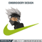 Kakashi Nike embroidery design, Naruto embroidery, nike design, anime design, anime shirt, Digital download.jpg