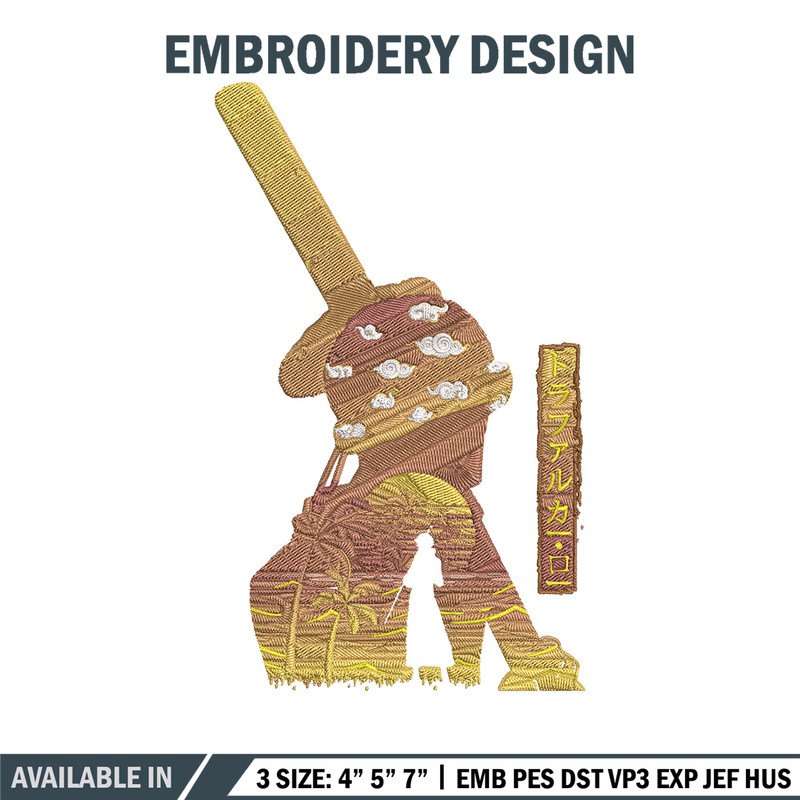 Law poster Embroidery Design, One piece Embroidery, Embroidery File, Anime Embroidery, Anime shirt, Digital download..jpg