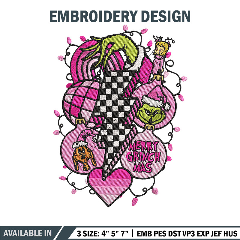 Merry grinchmas Embroidery Design, Grinch Embroidery, Embroidery File, Chrismas Embroidery, Anime shirt,Digital download.jpg