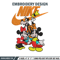 Mickey Mouse friends Nike Embroidery design, Disney Embroidery, Nike design, Embroidery file, Instant download..jpg