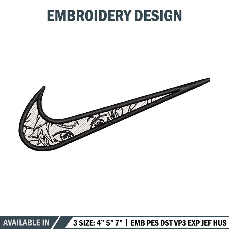 Nike anime eyes embroidery design, Anime embroidery, Nike design, Embroidery shirt, Embroidery file, Digital download.jpg