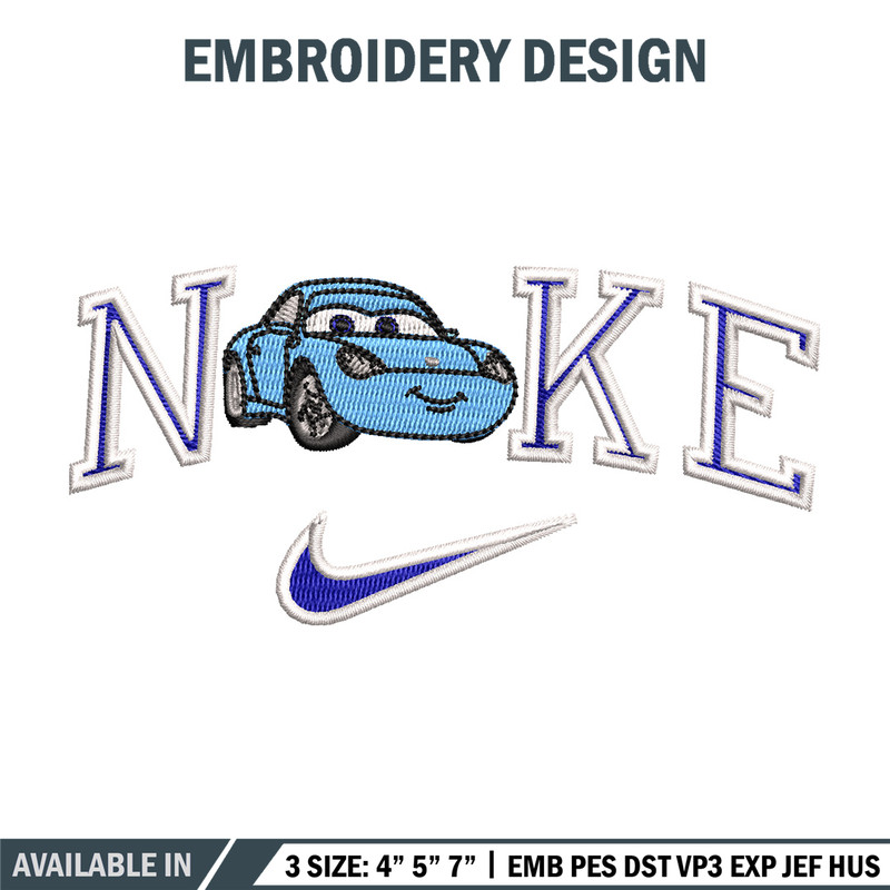 Nike blue mcqueen embroidery design, Mcqueen embroidery, Nike design, Embroidery shirt, Embroidery file,Digital download.jpg