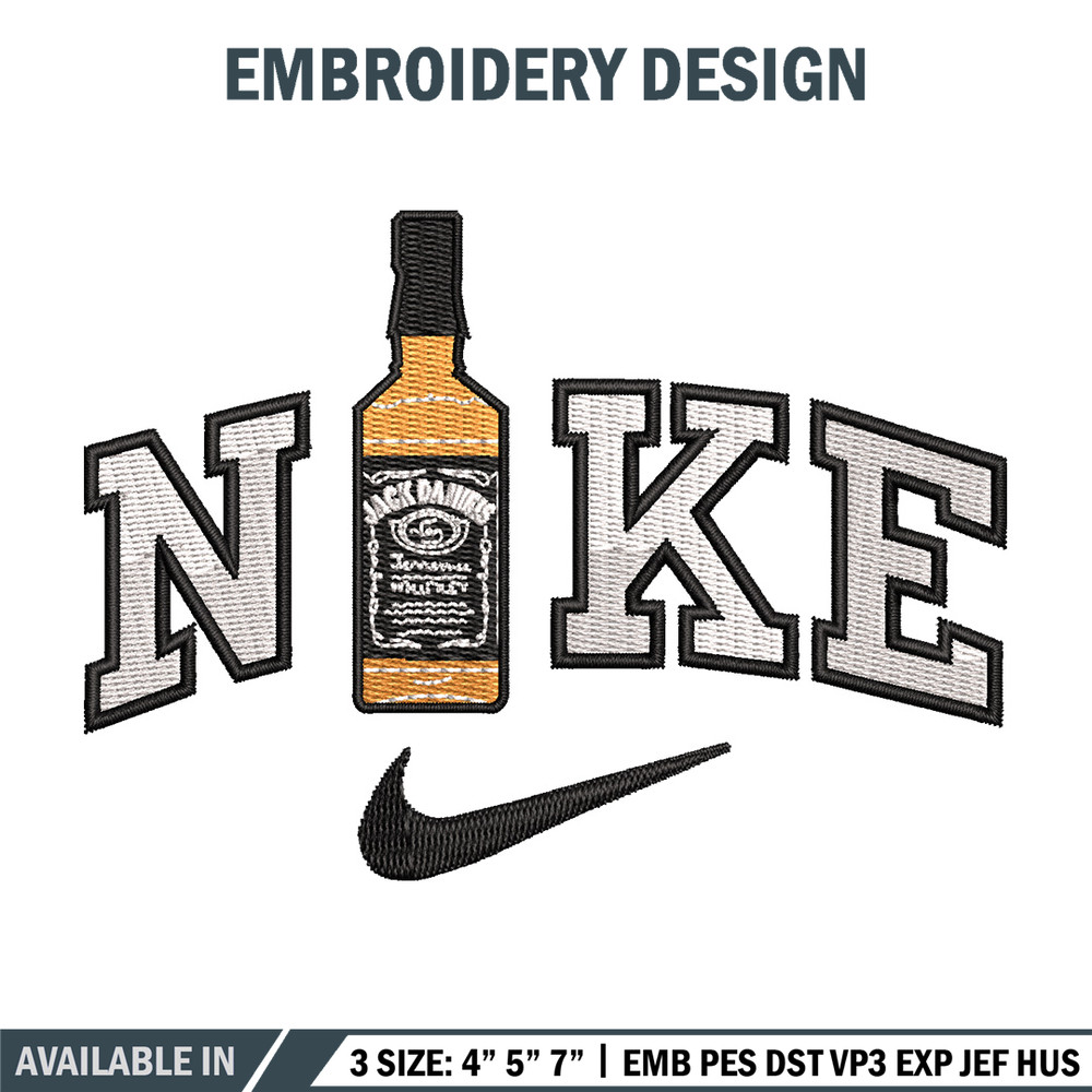 Nike botal embroidery design, Botal embroidery, Nike design, Embroidery shirt, Embroidery file, Digital download.jpg