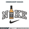 Nike botal embroidery design, Botal embroidery, Nike design, Embroidery shirt, Embroidery file, Digital download.jpg