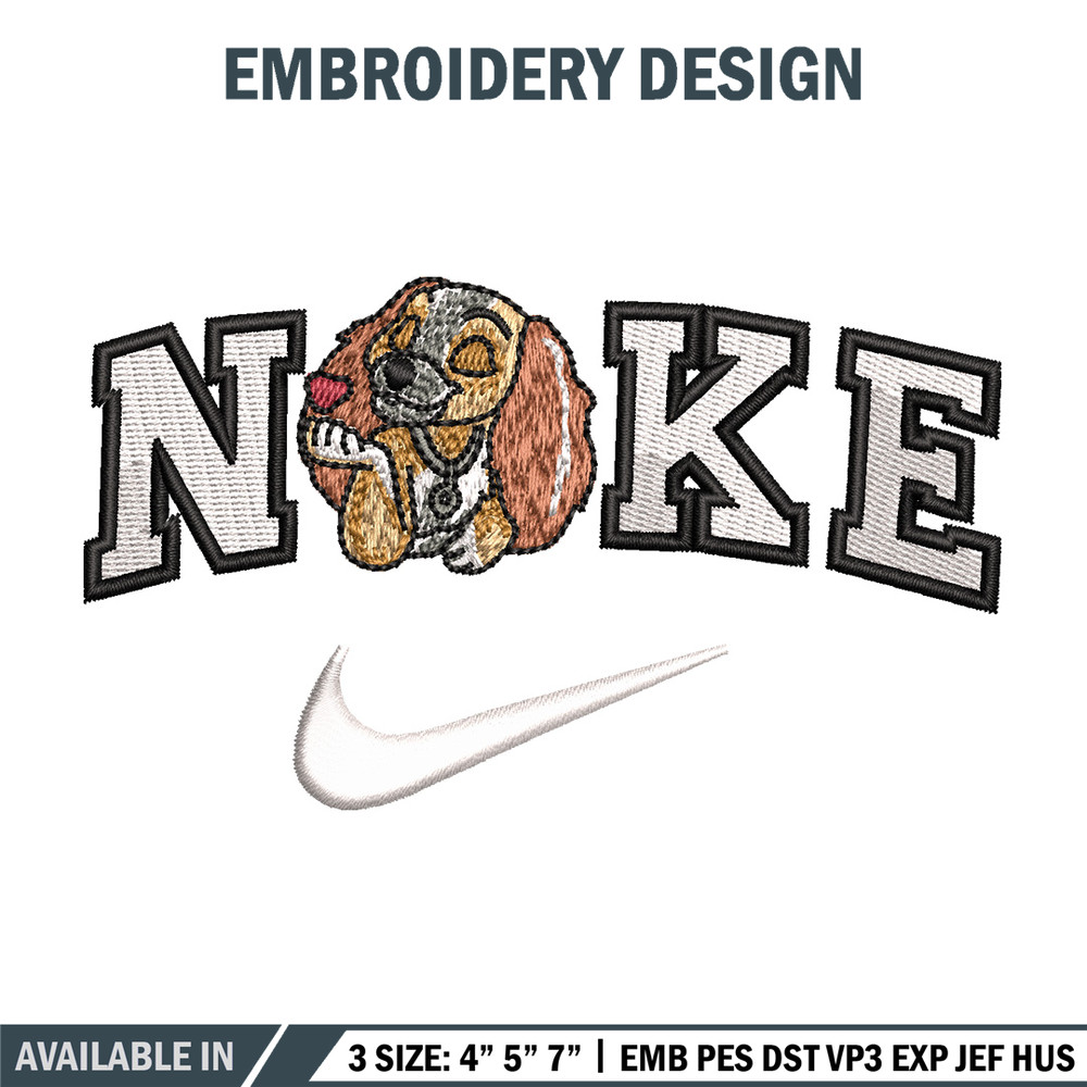 Nike dog embroidery design, Dog embroidery, Nike design, Embroidery shirt, Embroidery file, Digital download.jpg