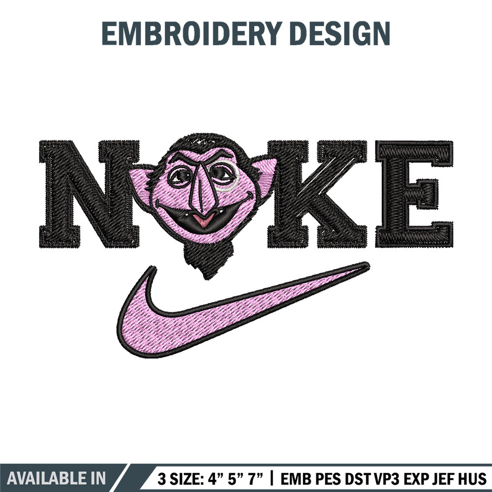 Nike purple cartoon Embroidery Design, Nike Embroidery, Brand Embroidery, Embroidery File, Logo shirt, Digital download.jpg