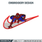 Nike Spiderman Logo embroidery design, Spiderman embroidery, Nike design, movie design, movie shirt, Digital download.jpg