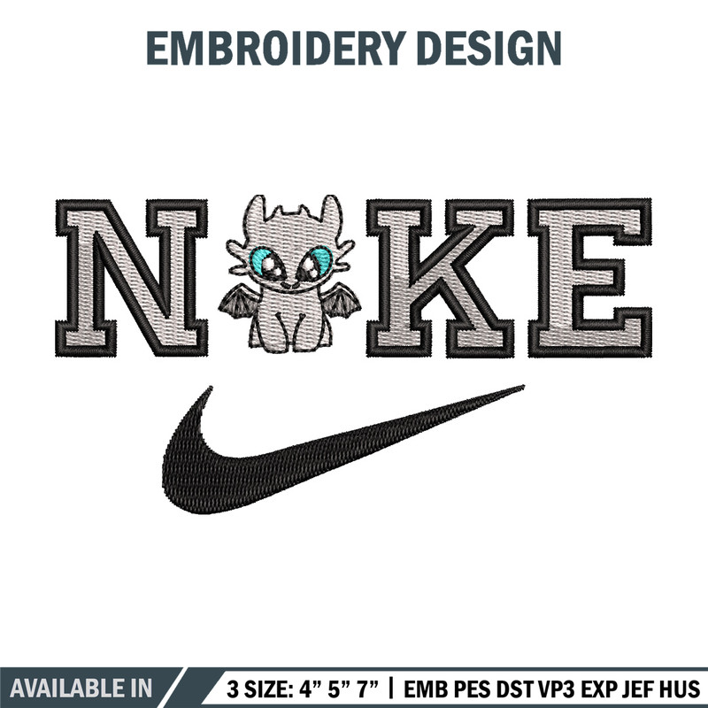 Nike x dragon black embroidery design, Dragon embroidery, Nike design,Embroidery shirt,Embroidery file, Digital download.jpg