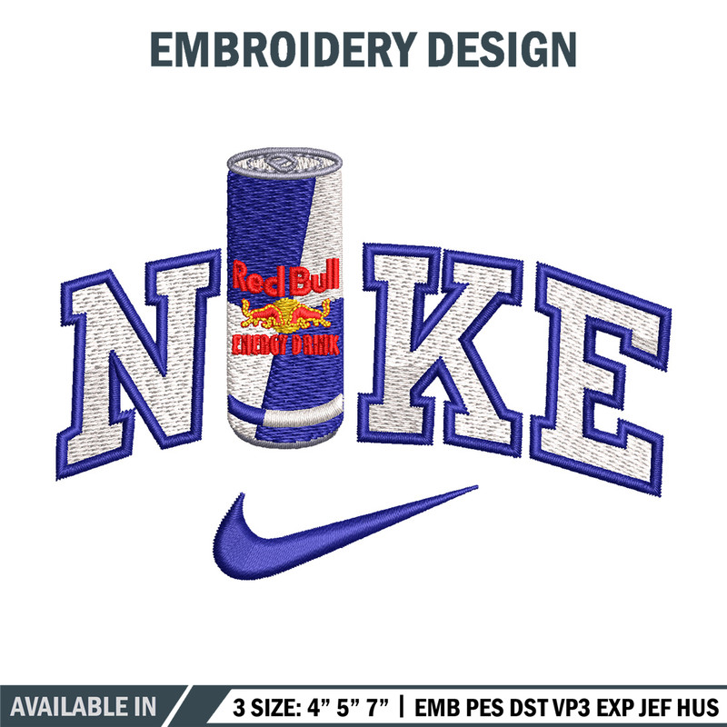Nike x redbull embroidery design, Redbull embroidery, Nike design, Embroidery shirt, Embroidery file, Digital download.jpg