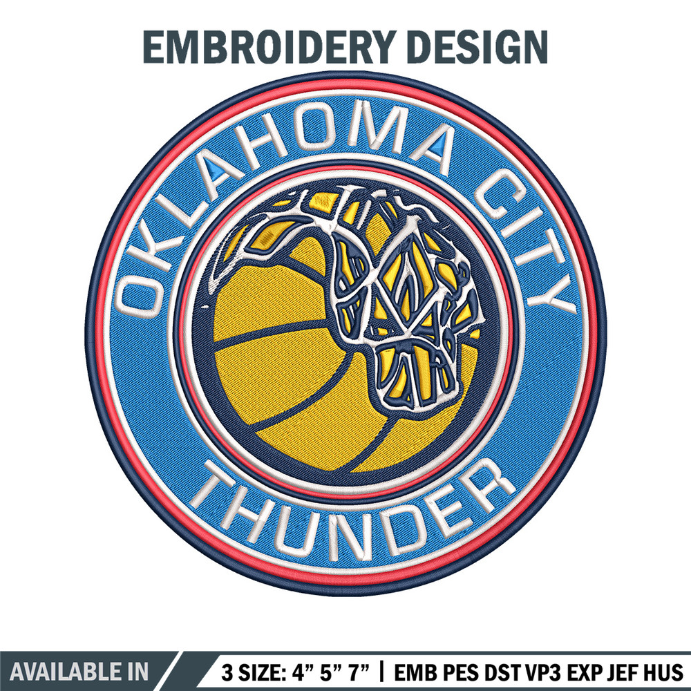 Oklahoma City Thunder logo embroidery design,NBA embroidery, Sport embroidery,Embroidery design, Logo sport embroidery.jpg