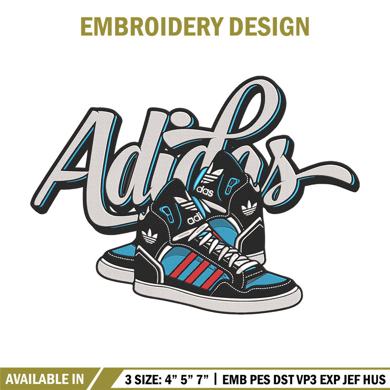 Adidas logo Embroidery Design, Rugrats Embroidery, Embroidery File, Anime Embroidery, Adidas shirt, Digital download.jpg