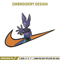 Beerus x nike Embroidery Design, Dragonball Embroidery, Embroidery File, Nike Embroidery, Anime shirt, Digital download.jpg