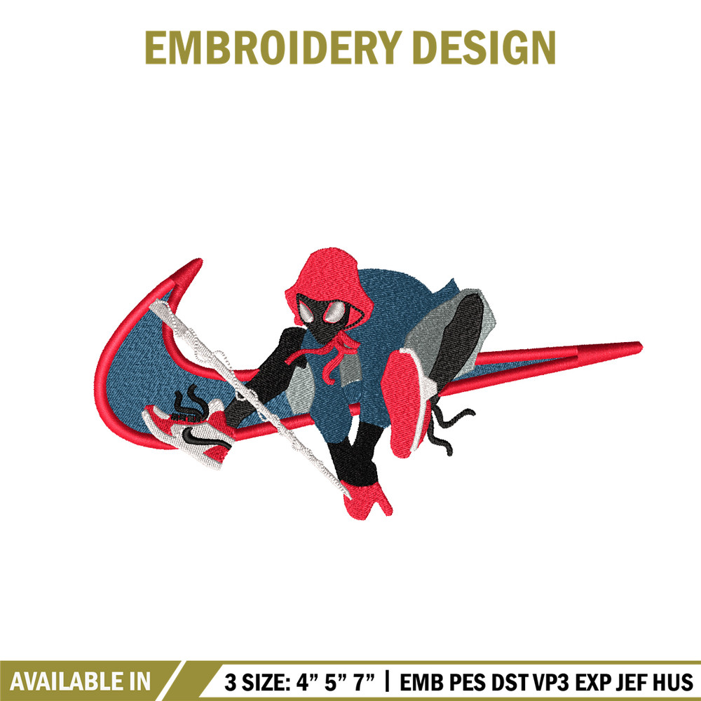 Black Spider Swoosh embroidery design, Black Spider embroidery, Nike design, Logo shirt, movie shirt, digital download.jpg