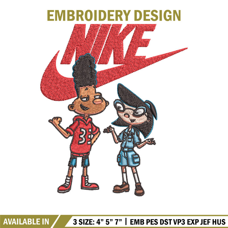 Cartoon Nike Embroidery design, cartoon Embroidery, Nike design, Embroidery file, logo shirt, Instant download..jpg