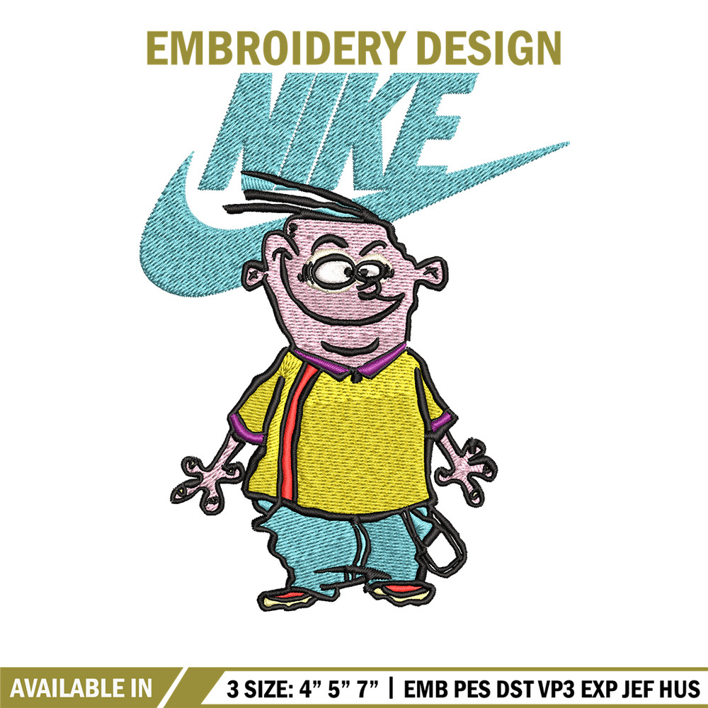 Cartoon swoosh Nike Embroidery design, Cartoon swoosh Nike Embroidery, Nike design, Embroidery file, Instant download..jpg