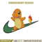 Charmander nike Embroidery Design, Pokemon Embroidery, Embroidery File, Nike Embroidery, Anime shirt, Digital download.jpg