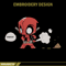 Deadpool chibi Embroidery Design, Deadpool Embroidery, Embroidery File, Anime Embroidery, Anime shirt, Digital download.jpg