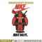 Deadpool funny Nike Embroidery design, Deadpool funny Embroidery, Nike design, Embroidery file, Instant download.jpg