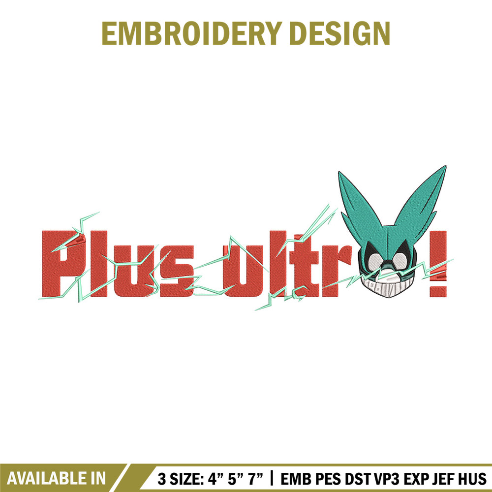 Deku logo Embroidery Design, My hero academia Embroidery, Embroidery File, Anime Embroidery,Anime shirt,Digital download.jpg
