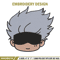 Gojo chibi Embroidery Design, Jujutsu Embroidery, Embroidery File, Anime Embroidery, Anime shirt, Digital download.jpg