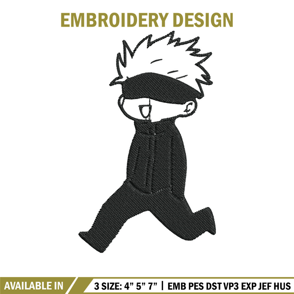 Gojo funny Embroidery Design, Jujutsu Embroidery, Embroidery File, Anime Embroidery, Anime shirt, Digital download.jpg