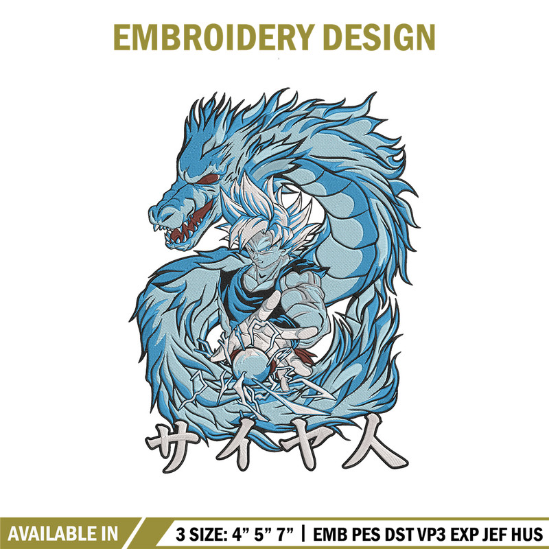 Goku Mui Embroidery Design, Dragonball Embroidery, Embroidery File, Anime Embroidery, Anime shirt, Digital download..jpg