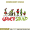 Grinch squad christmas Embroidery design, Grinch Christmas Embroidery, Grinch design, Embroidery File, Digital download..jpg