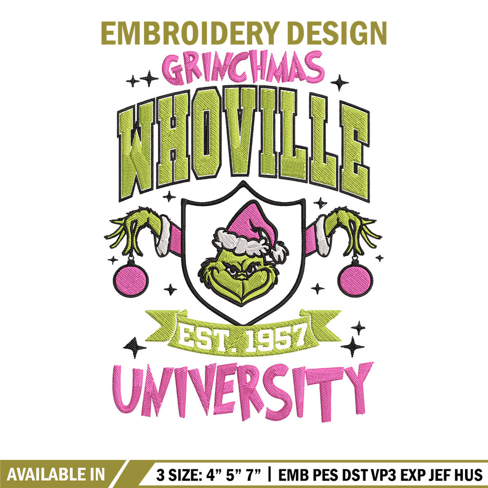 Grinchmas est 1957 Embroidery Design, Grinch Embroidery,Embroidery File,Chrismas Embroidery,Anime shirt,Digital download.jpg