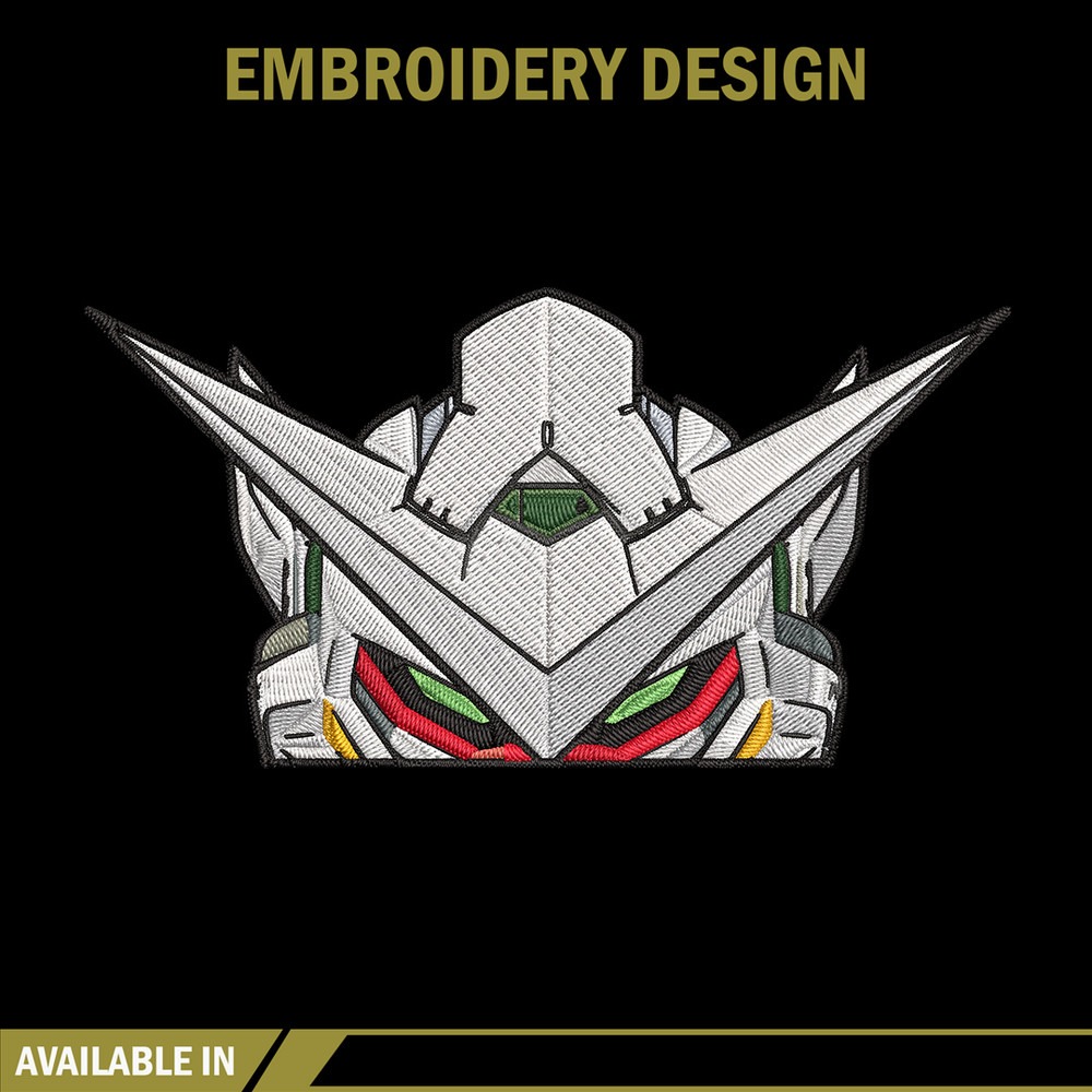 Gundam Peeker Embroidery Design, Gundam Embroidery, Embroidery File, Anime Embroidery, Anime shirt, Digital download.jpg