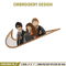 Hary potter friends Nike embroidery design, Hary potter embroidery, Nike design, movie design, Digital download.jpg