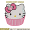 Hello Kitty cake Embroidery Design, Hello kitty Embroidery, Embroidery File, Anime Embroidery, Digital download.jpg