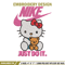 Hello kitty Nike Embroidery design, Hello kitty Embroidery, Nike design, Embroidery file, cartoon logo. Instant download.jpg
