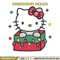 Kitty chrismas Embroidery Design, Hello kitty Embroidery, Embroidery File, Anime Embroidery,Anime shirt,Digital download.jpg