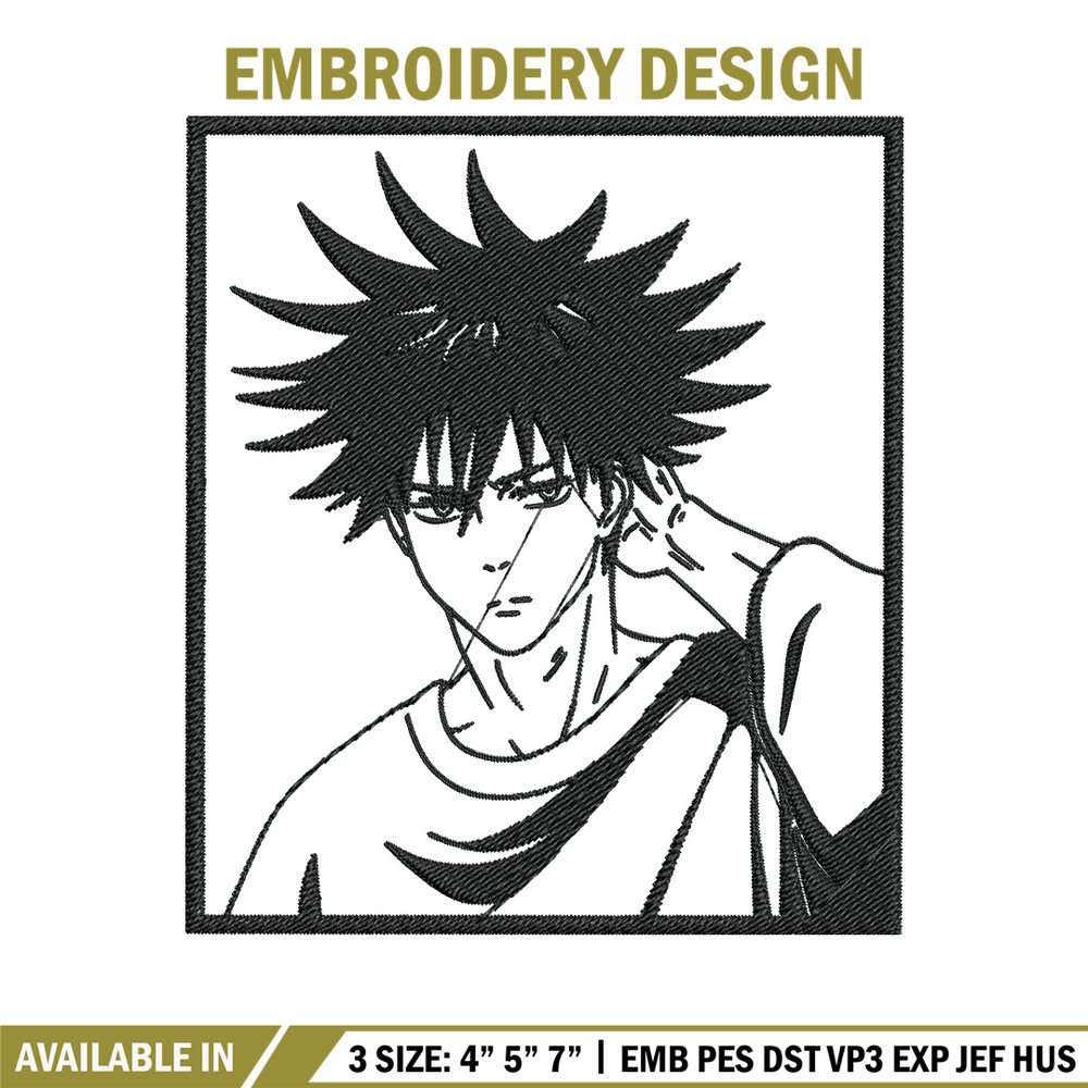 Megumi box Embroidery Design, Jujutsu Embroidery, Embroidery File, Anime Embroidery, Anime shirt, Digital download.jpg
