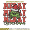 Merry Christmas Grinch Embroidery design, Grinch christmas Embroidery, logo design, Embroidery File, Instant download..jpg