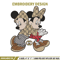 Mickey couple Embroidery Design, Mickey Embroidery, Embroidery File, Gucci Embroidery, Anime shirt, Digital download.jpg