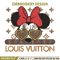 Minnie love lv Embroidery Design, Lv Embroidery, Embroidery File, Brand Embroidery, Logo shirt, Digital download.jpg