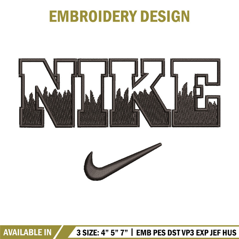 Nike black flame embroidery design, Nike embroidery, Nike design, Embroidery shirt, Embroidery file, Digital download.jpg