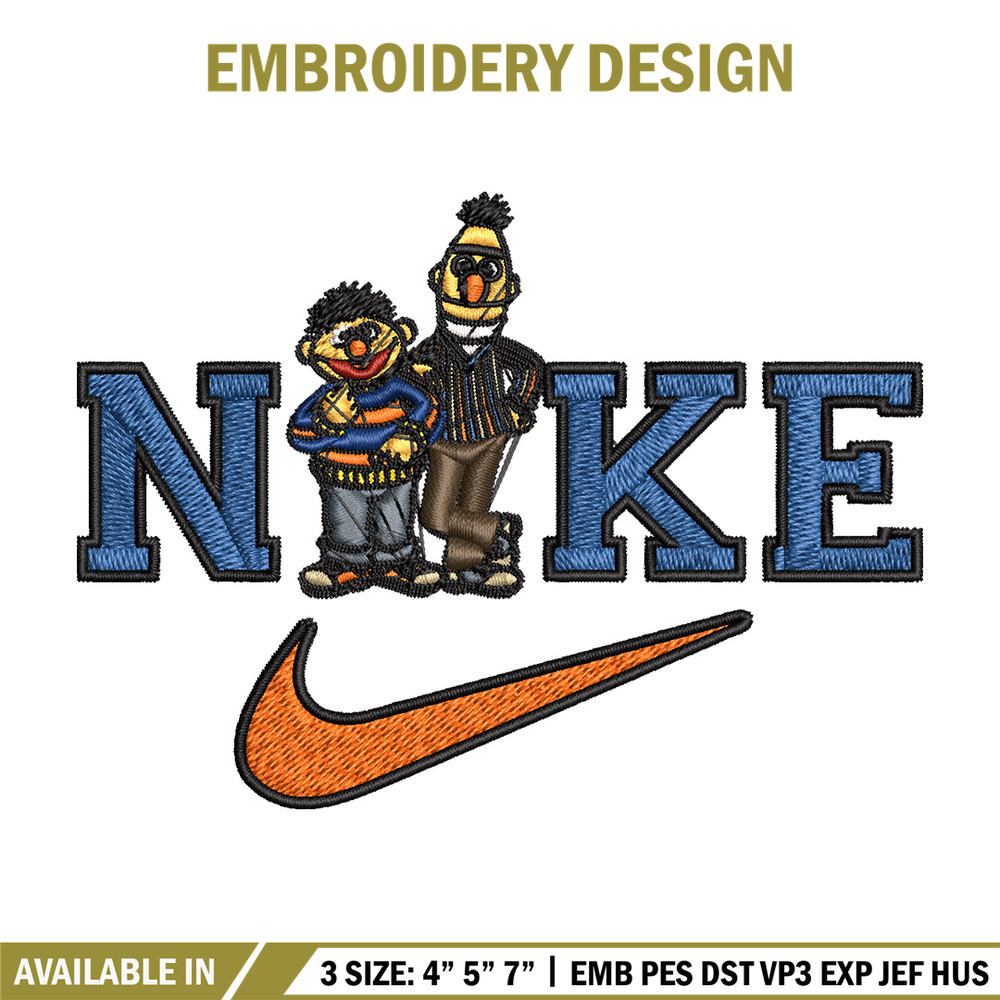 Nike cartoon Embroidery Design, Nike Embroidery, Brand Embroidery, Embroidery File, Logo shirt, Digital download.jpg