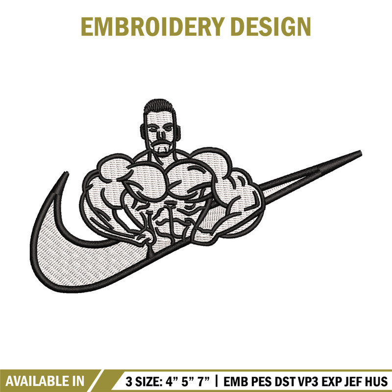 Nike chris embroidery design, Chris Bumstead embroidery, Nike design, Embroidery shirt, Embroidery file,Digital download.jpg