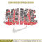 Nike design Embroidery Design, Logo Embroidery, Embroidery File, Nike Embroidery, Anime shirt, Digital download..jpg