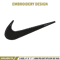 Nike design embroidery design, Nike embroidery, Nike design, Embroidery shirt, Embroidery file, Digital download.jpg