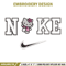 Nike kitty embroidery design, Hello kitty embroidery, Emb design, Embroidery shirt, Embroidery file, Digital download.jpg