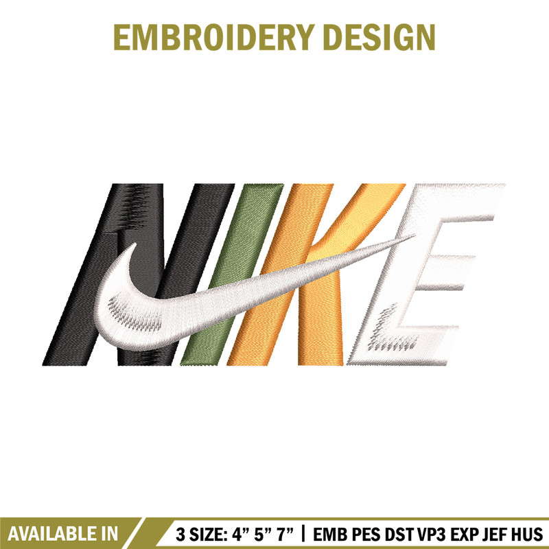Nike logo design embroidery design, Nike embroidery, Nike design, Embroidery shirt, Embroidery file,Digital download.jpg