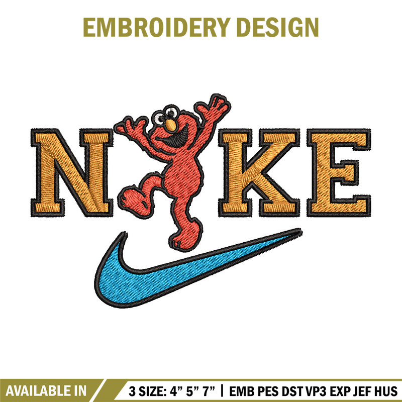 Nike orange cartoon Embroidery Design, Nike Embroidery, Brand Embroidery, Embroidery File, Logo shirt, Digital download.jpg
