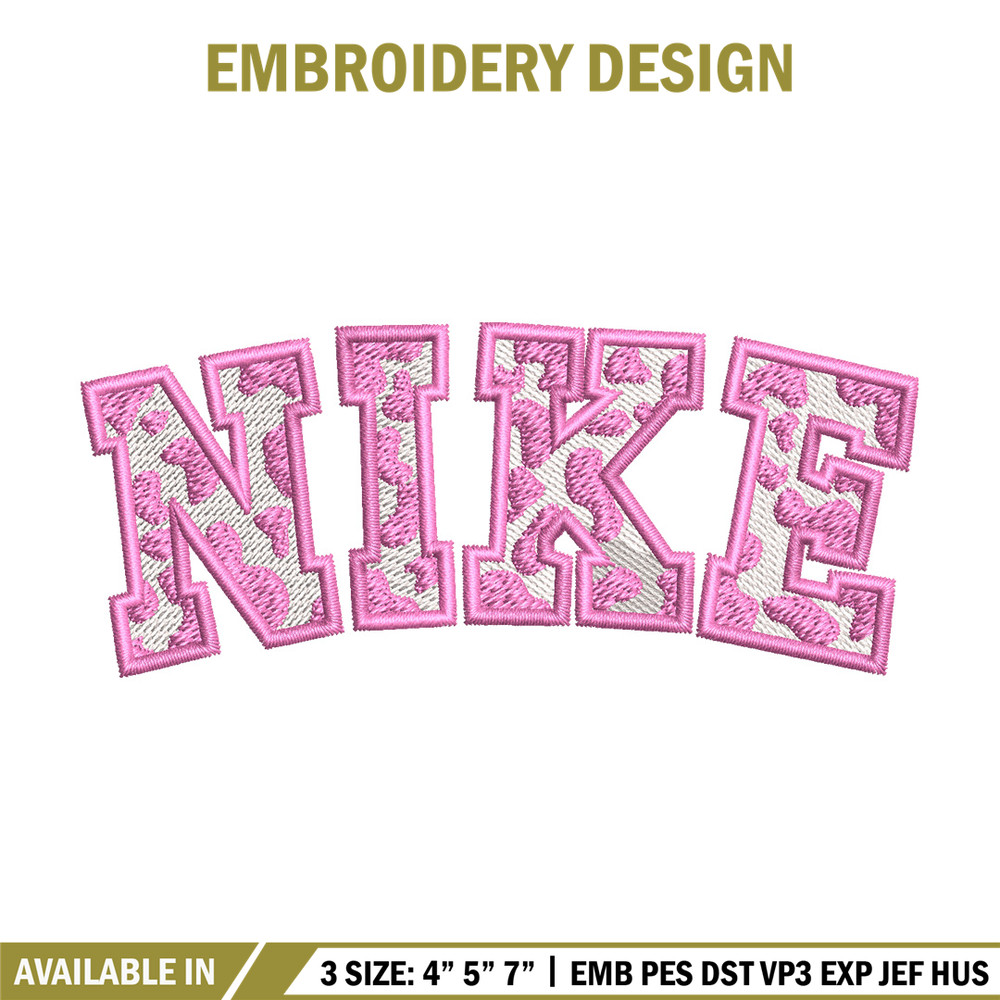Nike pink color Embroidery Design, Brand Embroidery, Nike Embroidery, Embroidery File, Logo shirt, Digital download.jpg