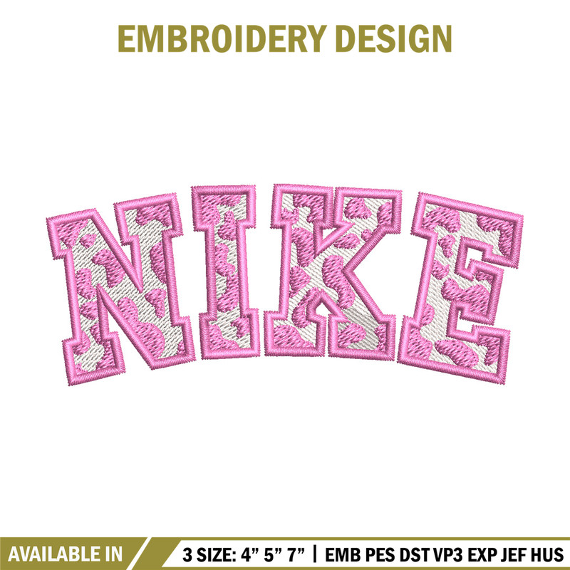Nike pink color Embroidery Design, Brand Embroidery, Nike Embroidery, Embroidery File, Logo shirt, Digital download.jpg